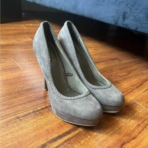 Brown Suede Heels